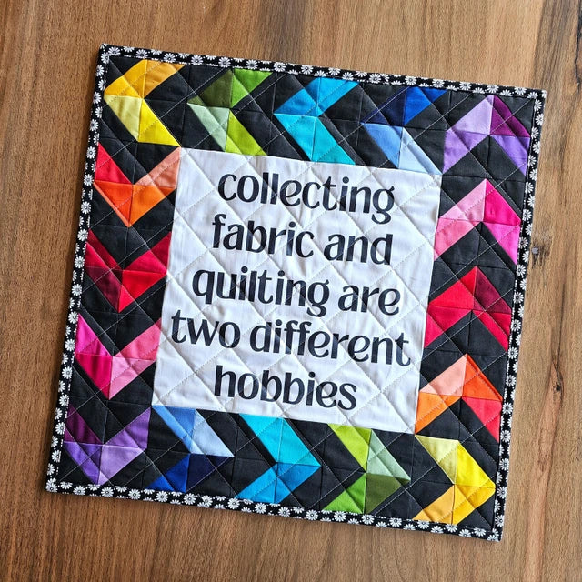 Collecting Fabric - Quilt Pattern & Fabric Panel