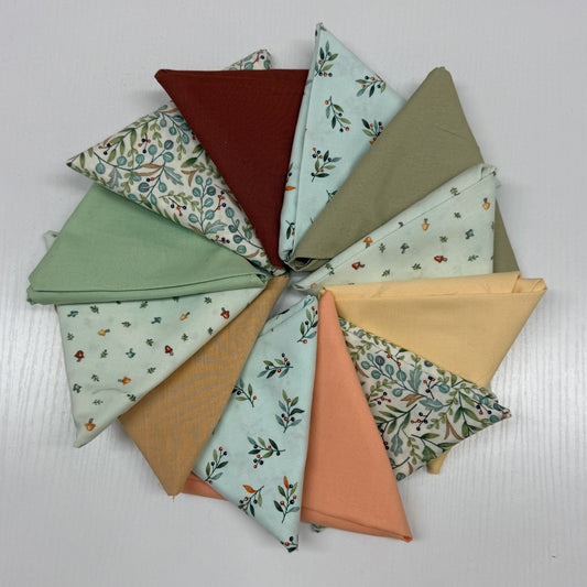 Cottage Forest Gardens - Curated Fat Quarter Bundle