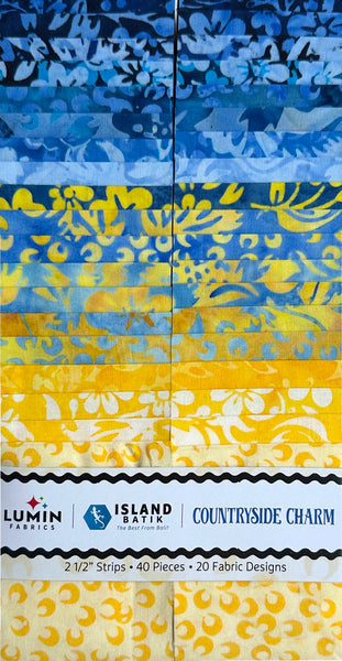 Countryside Charm Batiks 2.5" Strip Pie