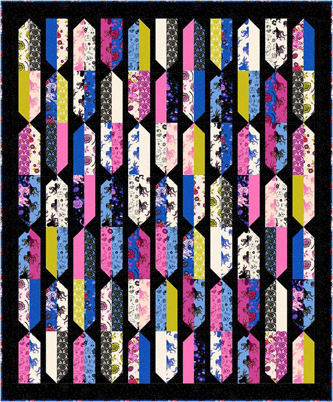 Crystalline Quilt Pattern