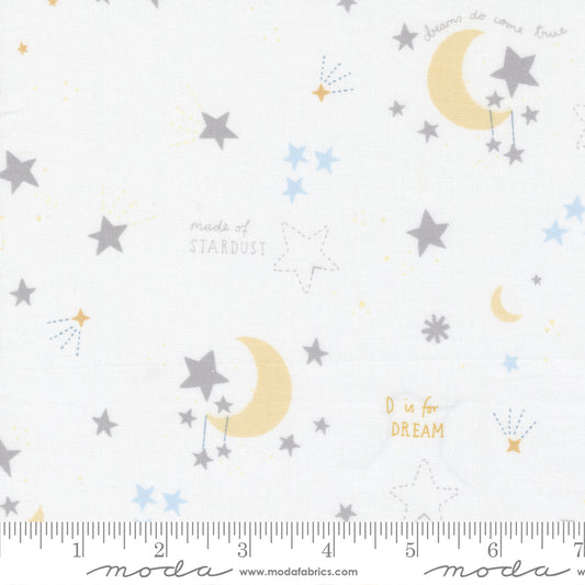 D Is For Dream White - Paper & Cloth - Stardust Baby
