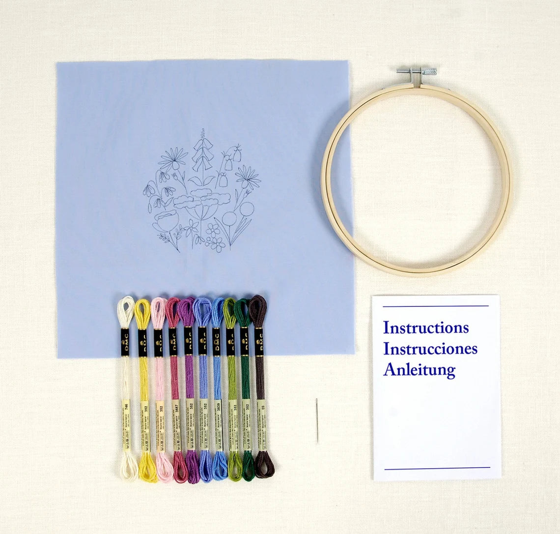 DMC Embroidery Kit - English Garden