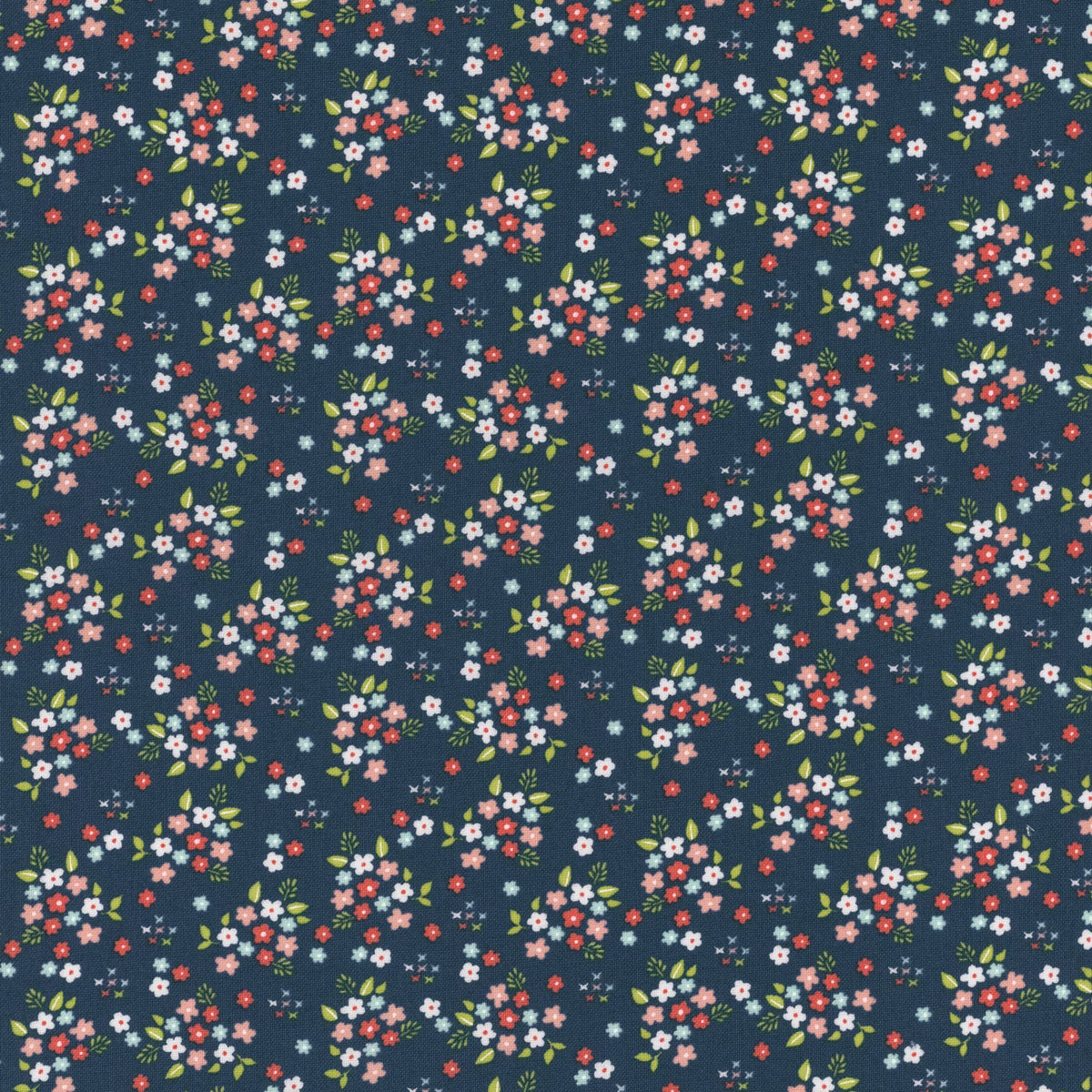 Delightfully Yours Navy Posie