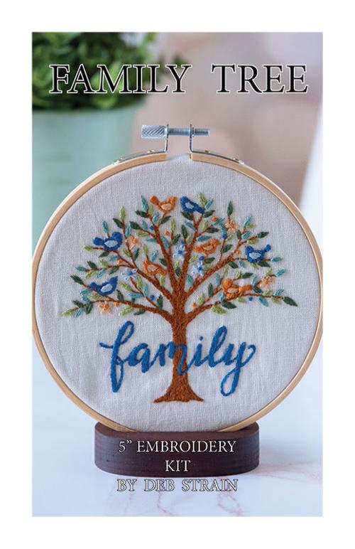 Embroidery Kit - Family Tree