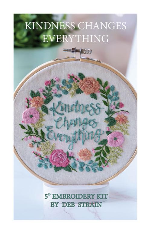 Embroidery Kit - Kindness Changes
