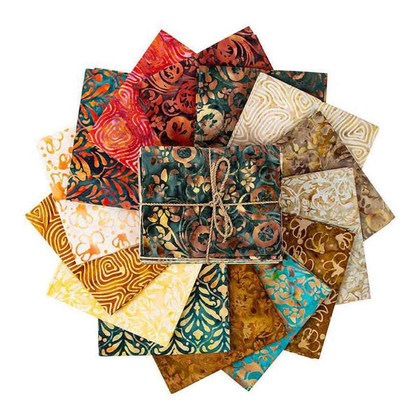 Expressions Batiks - Landscape Floreale Fat Quarter Bundle