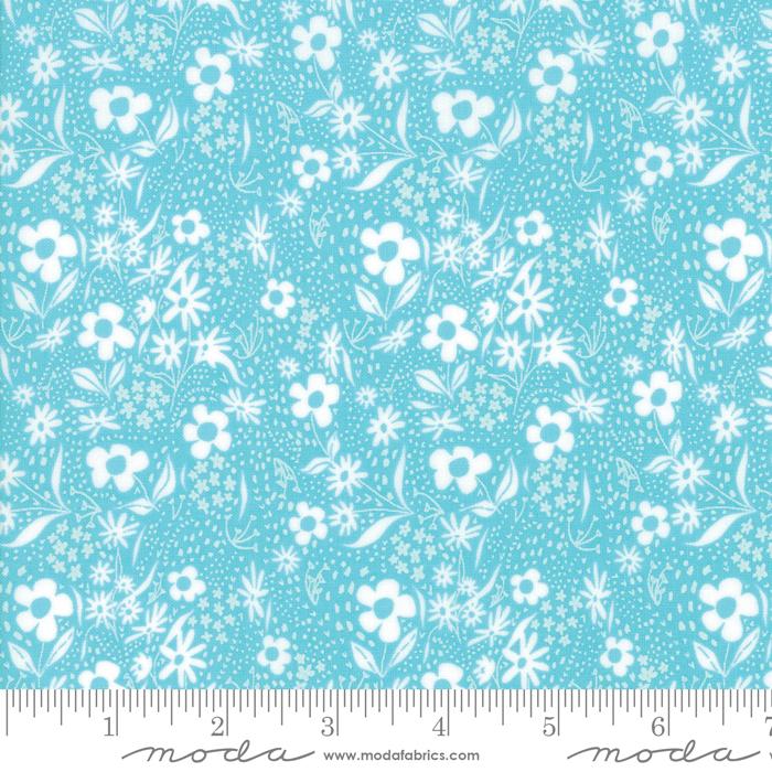 Farm Charm Blue Gingiber