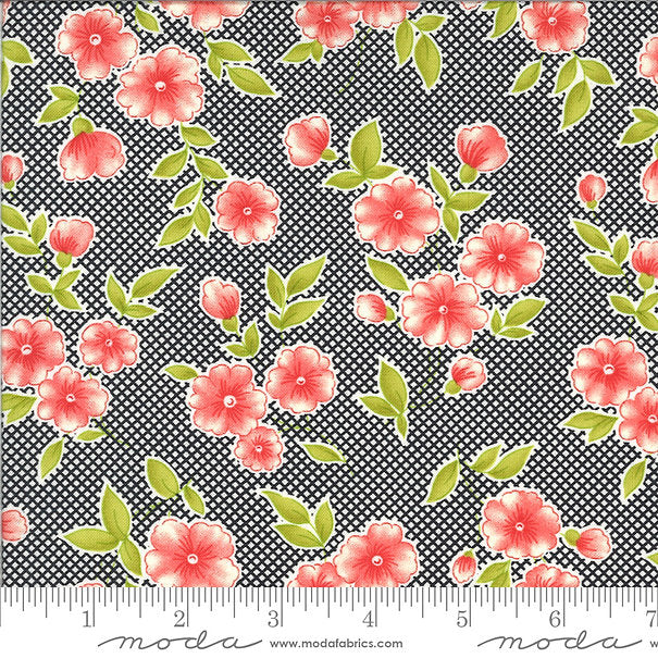 Figs & Shirtings Black Floral