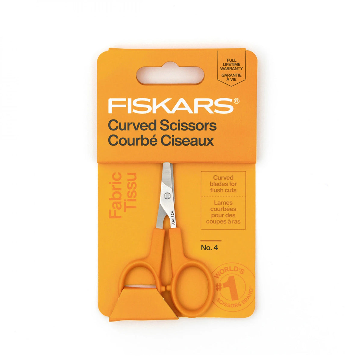 Fiskars #4 Curved Scissors