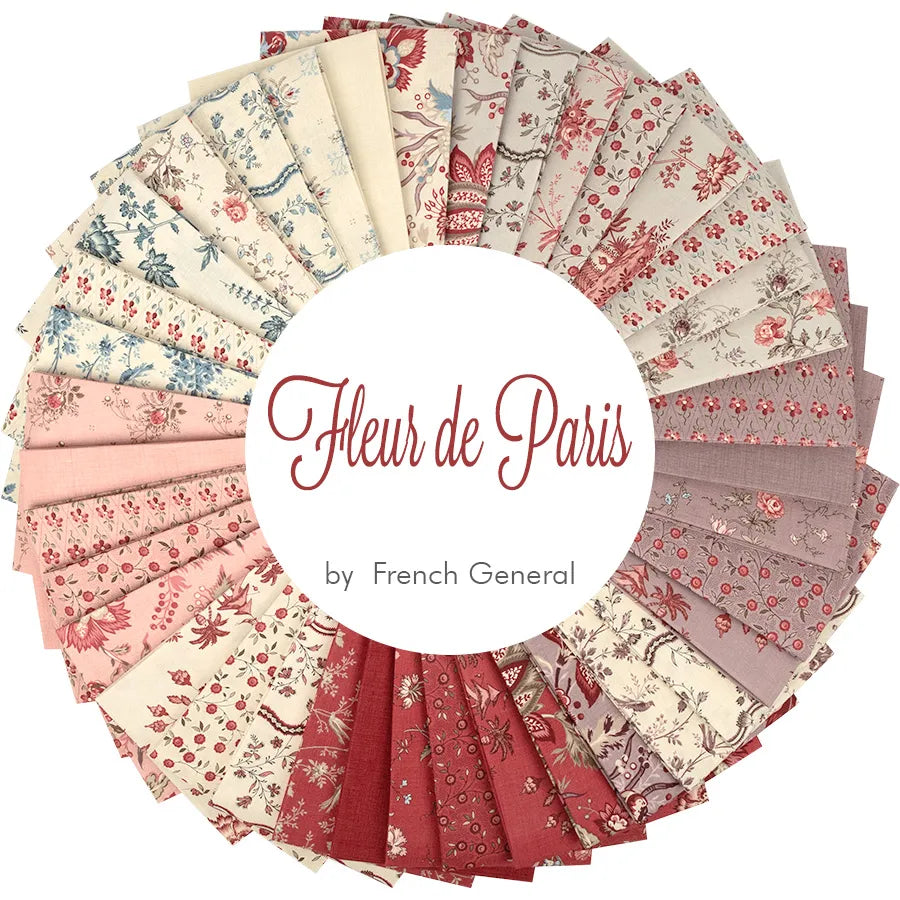 French General - Fleur de Paris - Fat Quarter Bundle