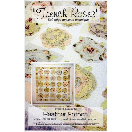 French Roses - Pattern Only