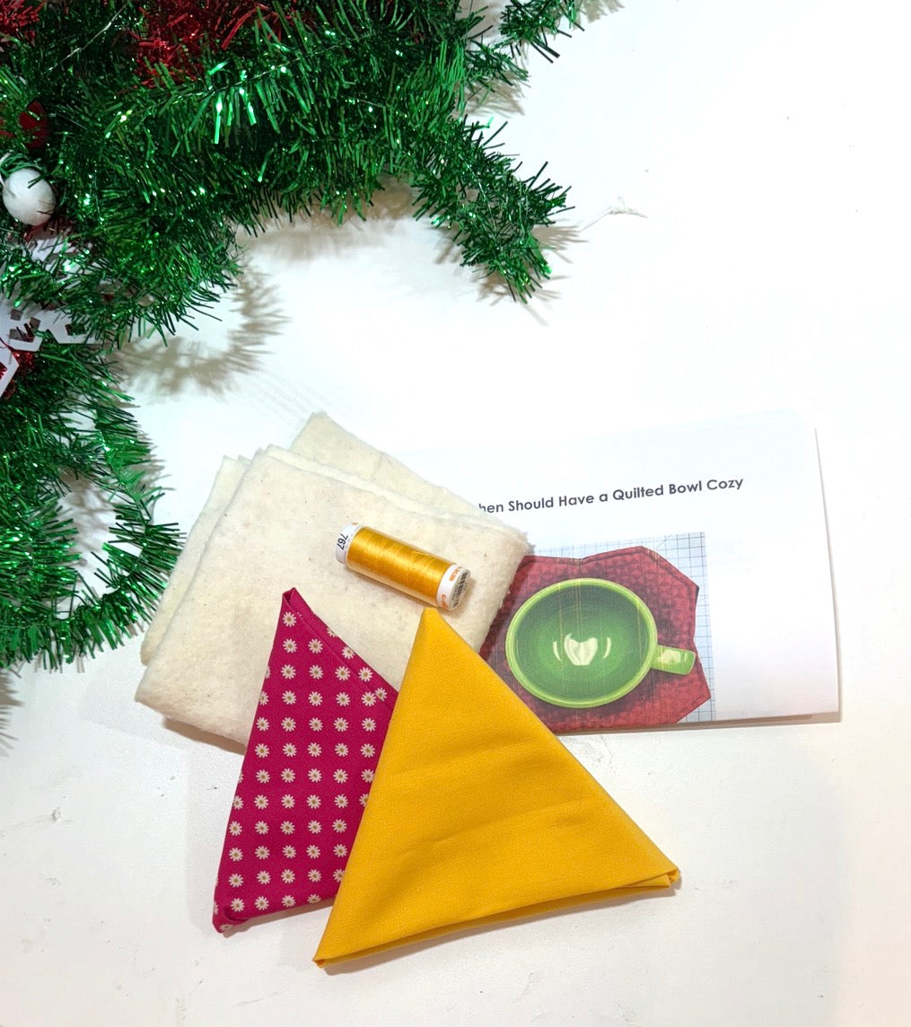 Quilted Bowl Cozy Kit