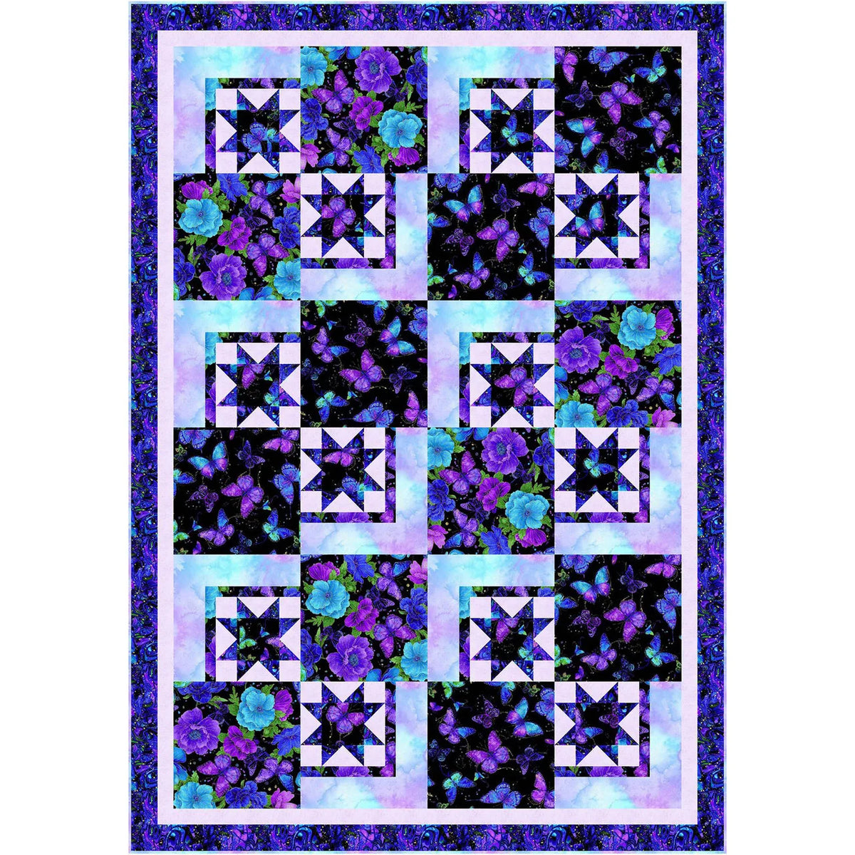 Go Big with 5-Yard Quilts by Fabric Cafe