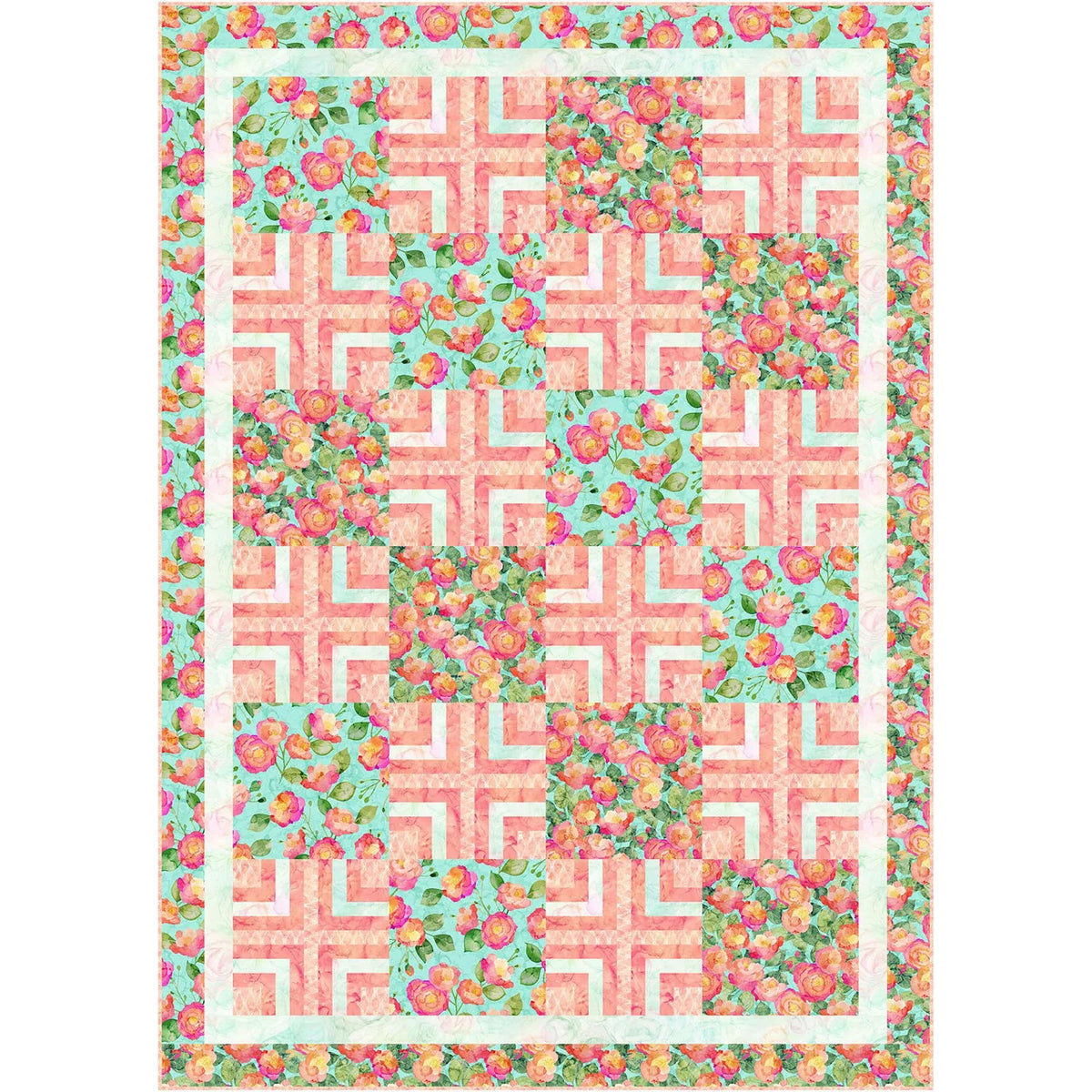 Go Big with 5-Yard Quilts by Fabric Cafe