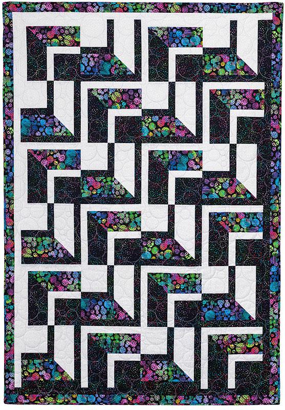 Go Bold With 3 Yard Quilts by Fabric Cafe