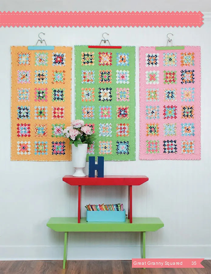 Great Granny Squared Quilt Pattern Lori Holt of Bee in My Bonnet