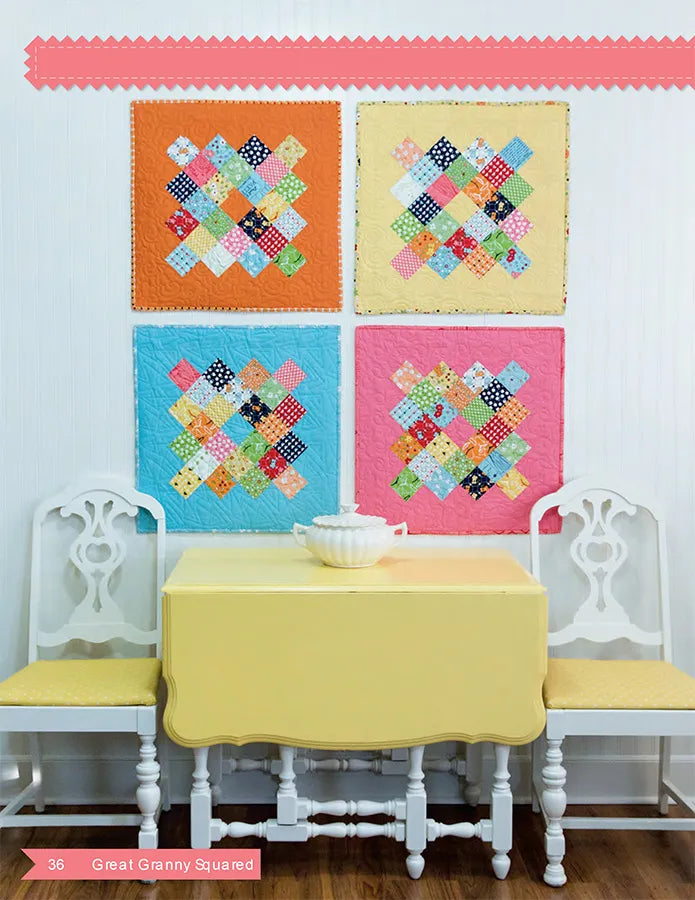Great Granny Squared Quilt Pattern Lori Holt of Bee in My Bonnet