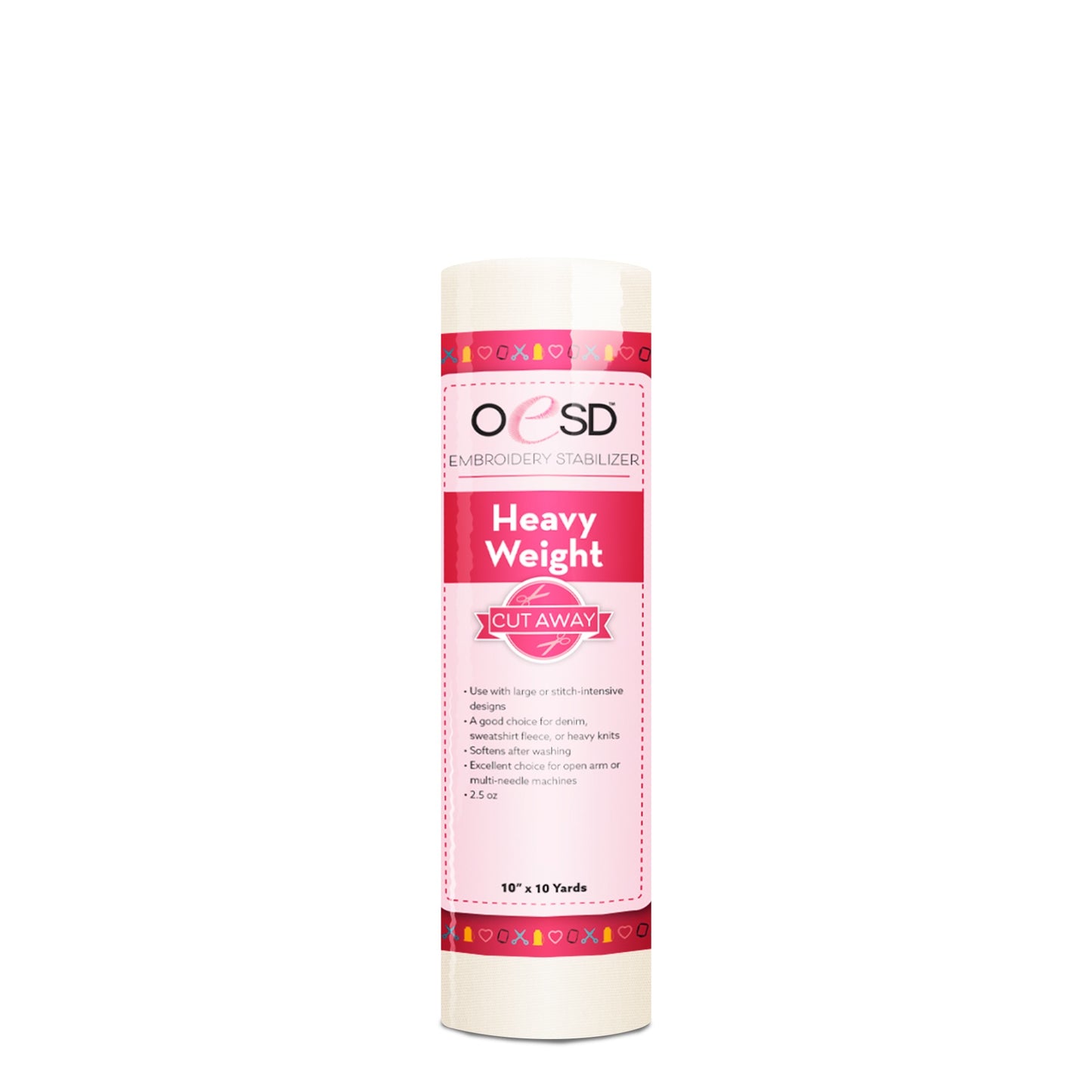 Heavy-Weight CutAway White Stabilizer