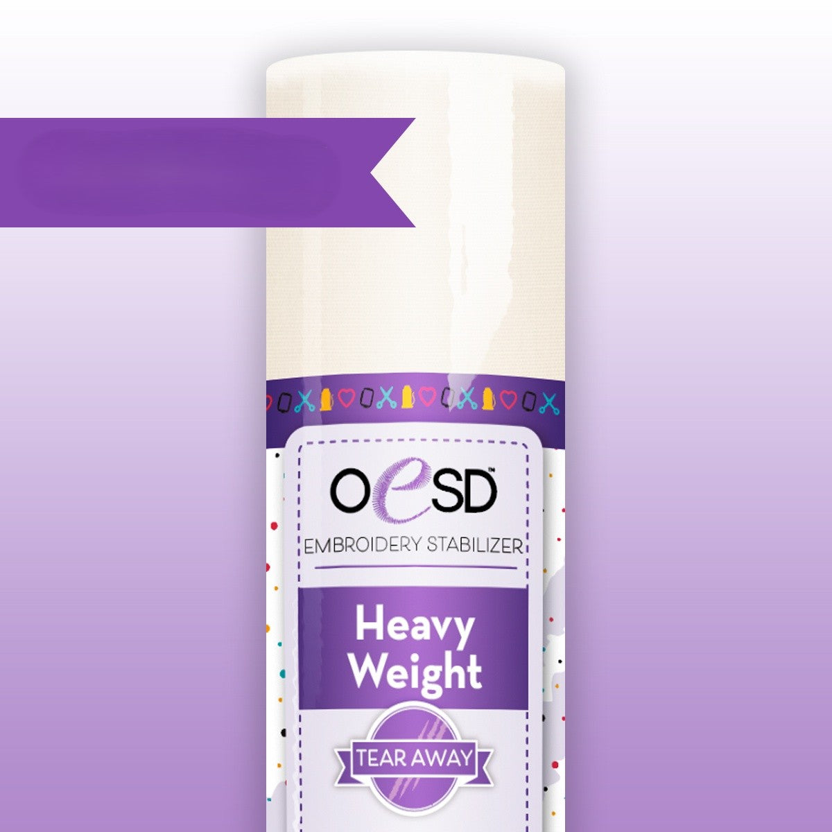 Heavy-Weight TearAway White Stabilizer