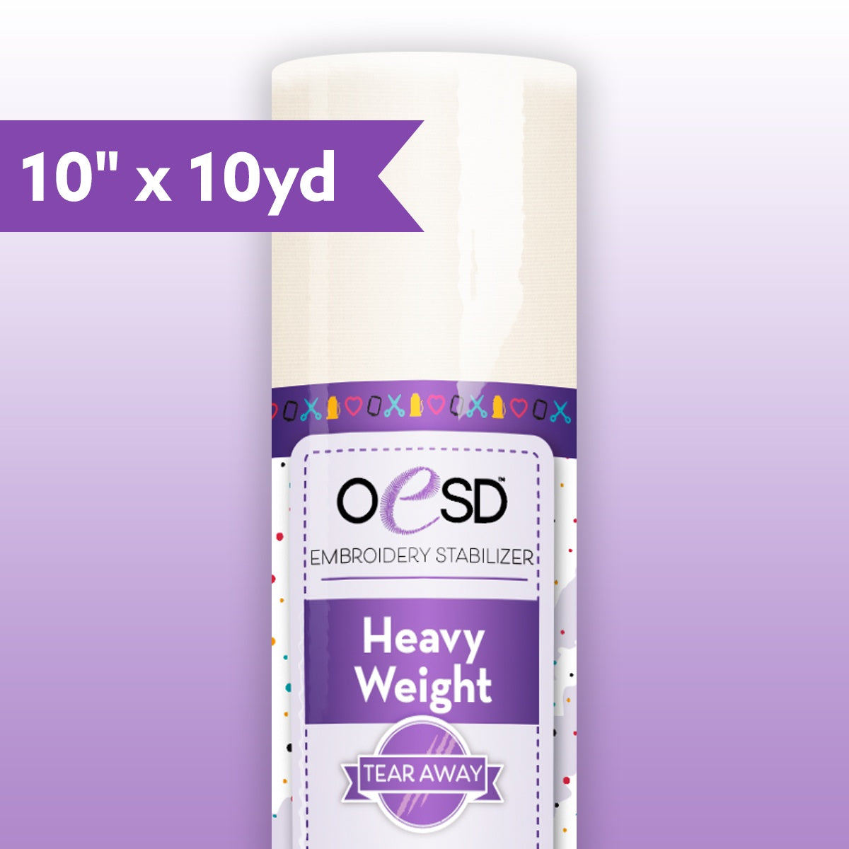 Heavy-Weight TearAway White Stabilizer