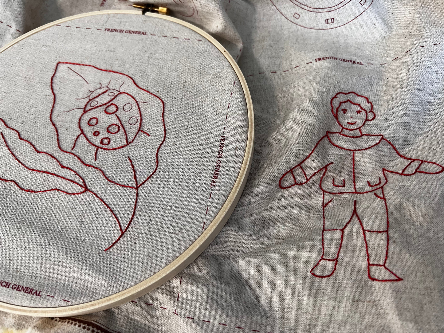 Hand Embroidery Class: French General