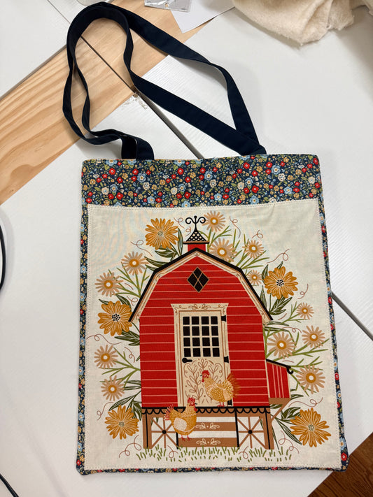 Chicken Tote Bag Class