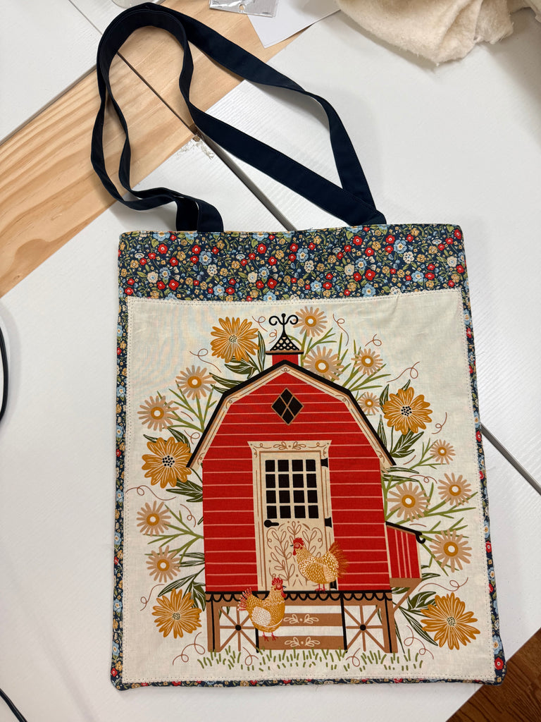 Chicken Tote Bag Class