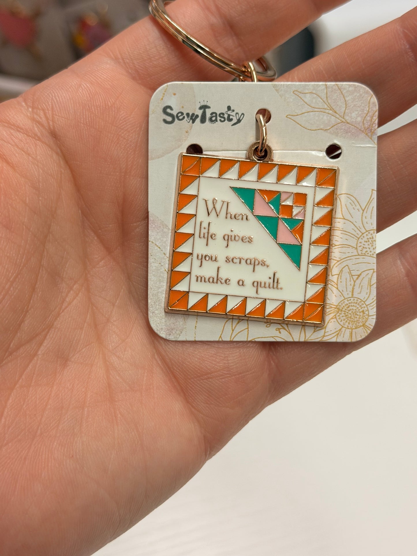 Quilting Keychains