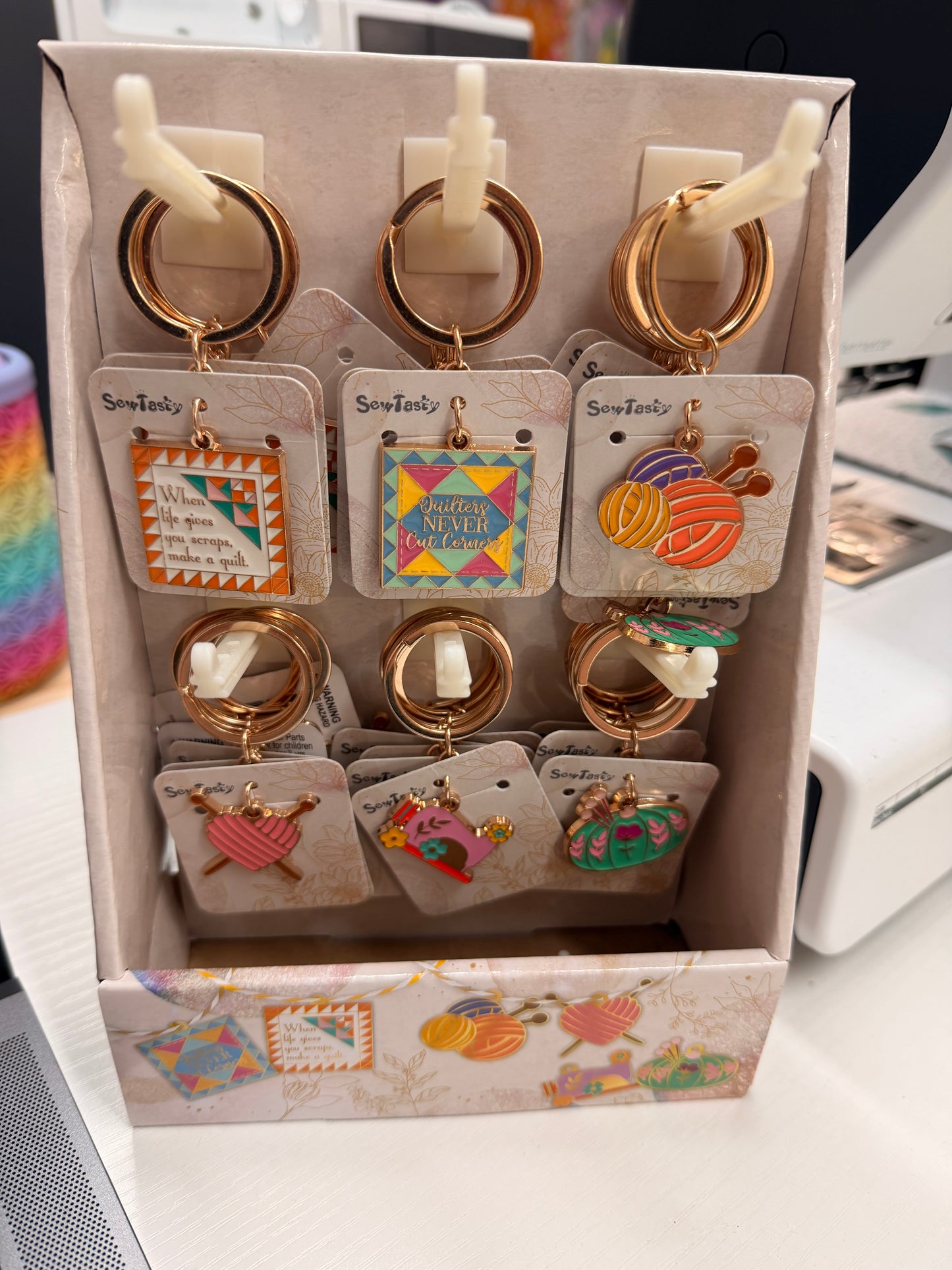Quilting Keychains
