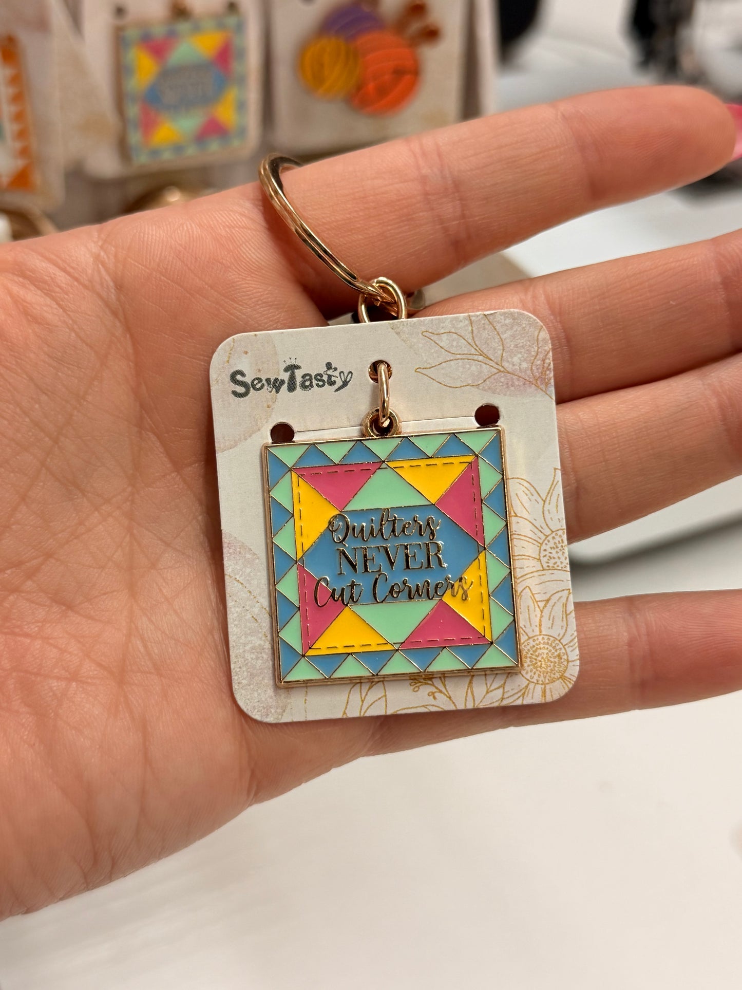 Quilting Keychains