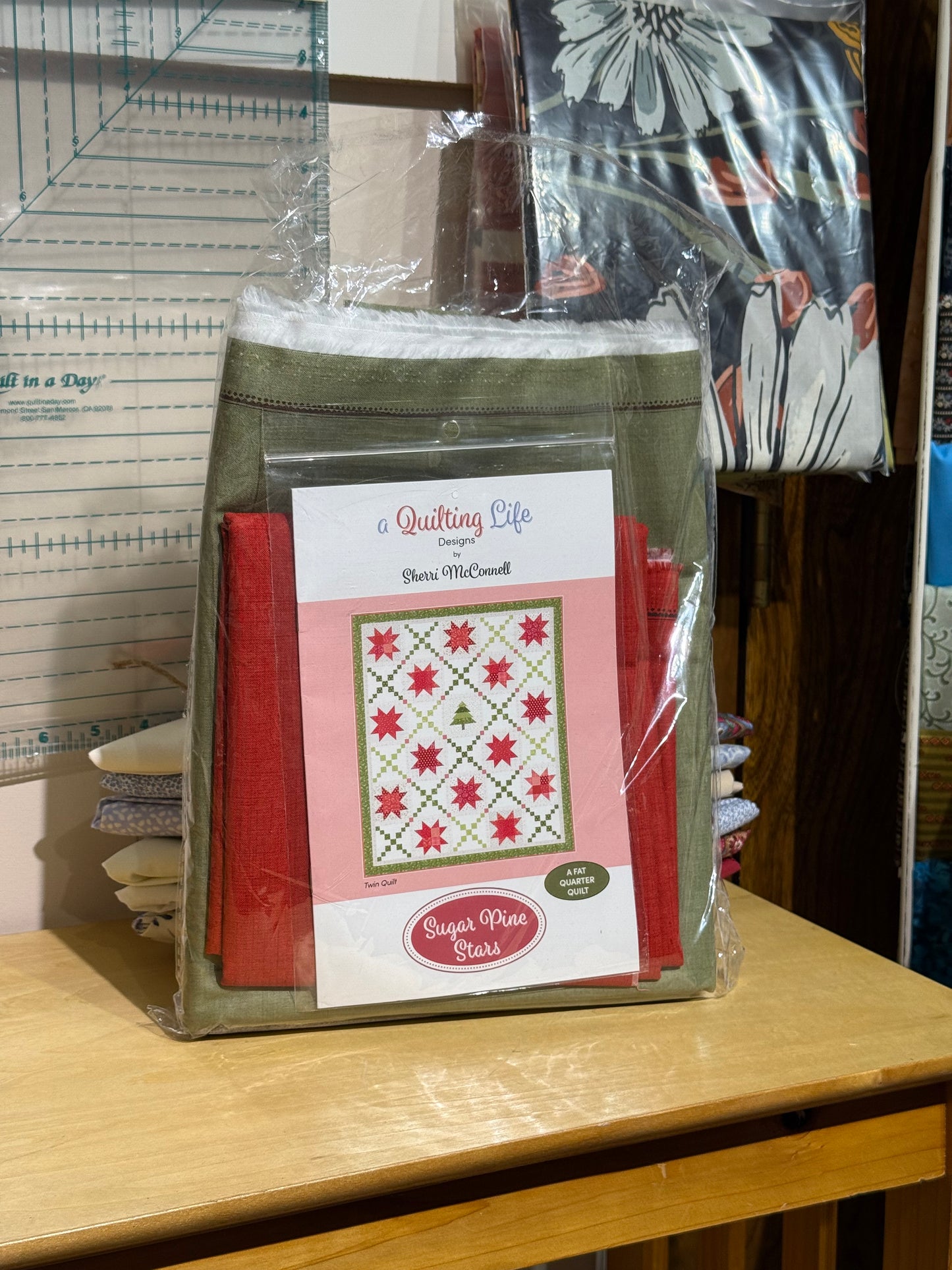Sugar Pine Star Quilt Kit
