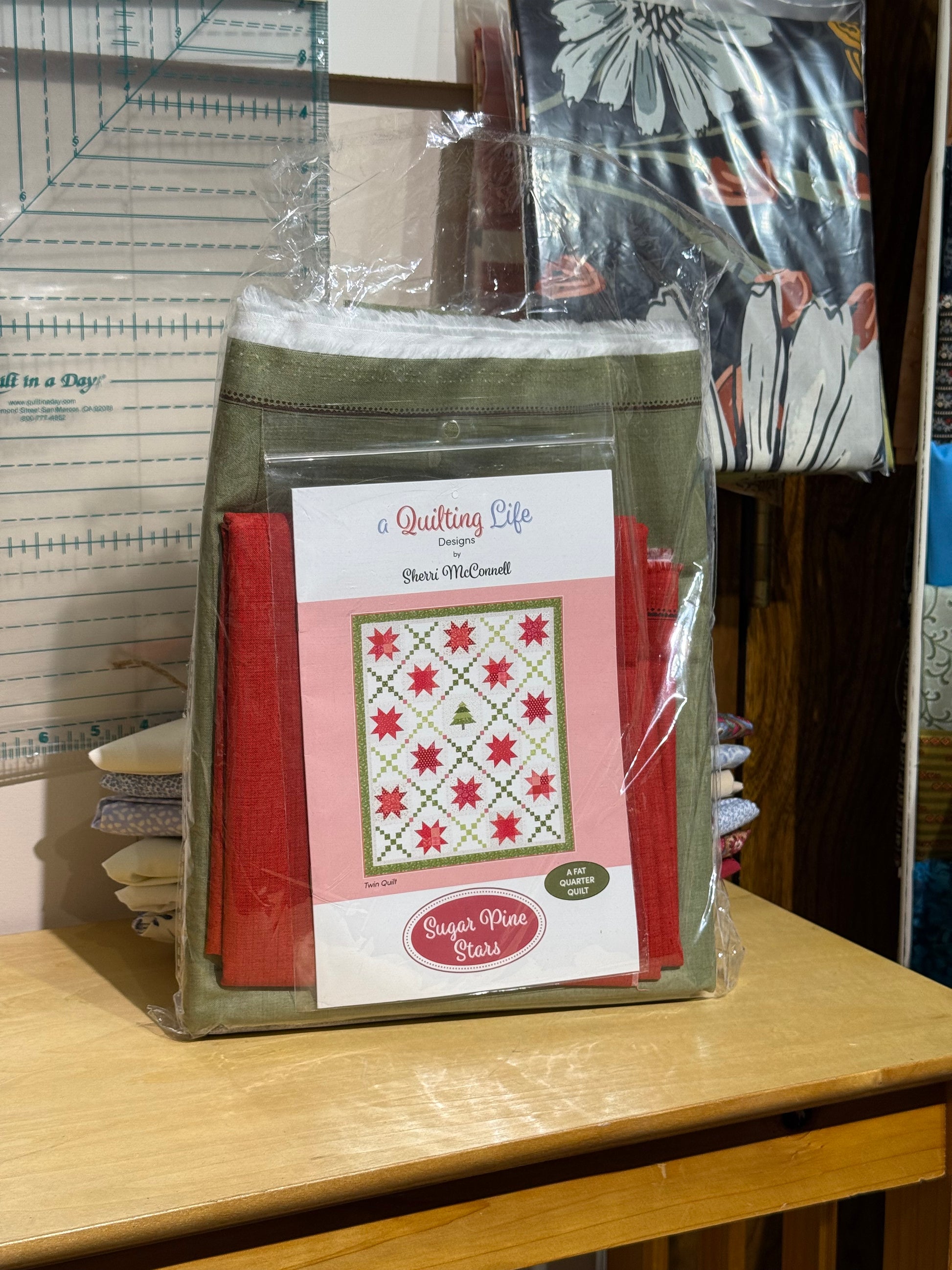 Sugar Pine Star Quilt Kit