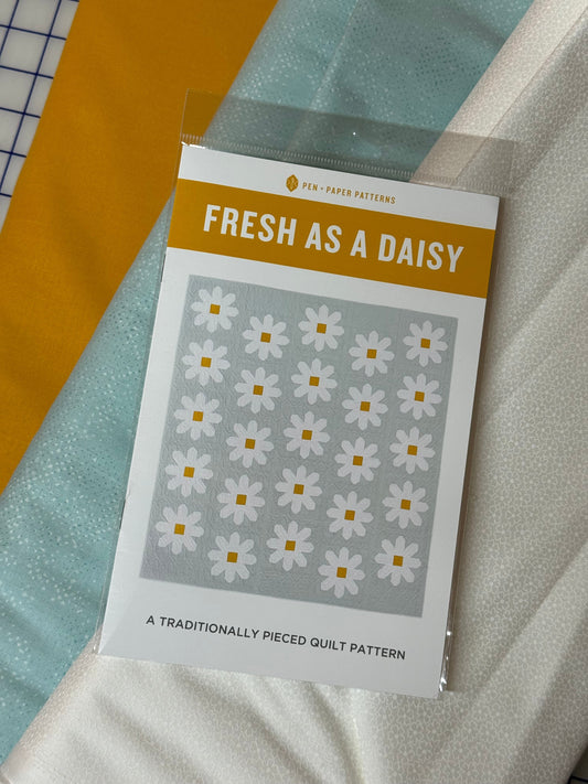 Fresh as a Daisy Quilt Kit (Pre-Order)