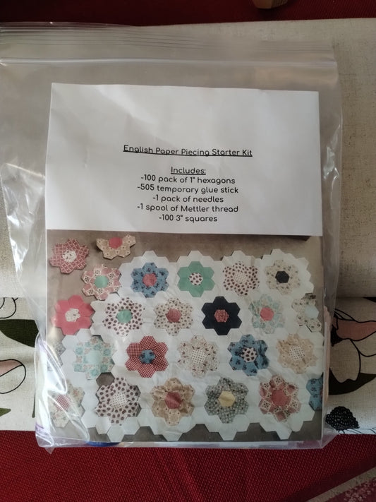 English Paper Piecing Starter Kit