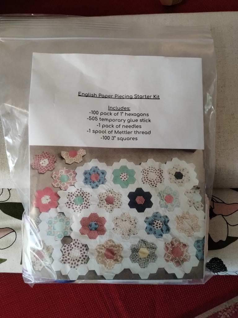 English Paper Piecing Starter Kit
