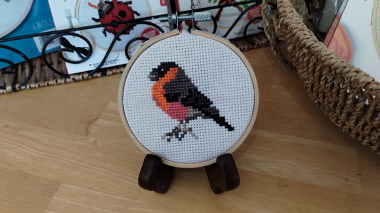 Cross Stitched Robin