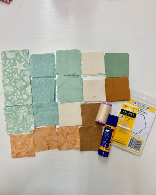English Paper Piecing (Beaches of Cheyenne) Starter Kit