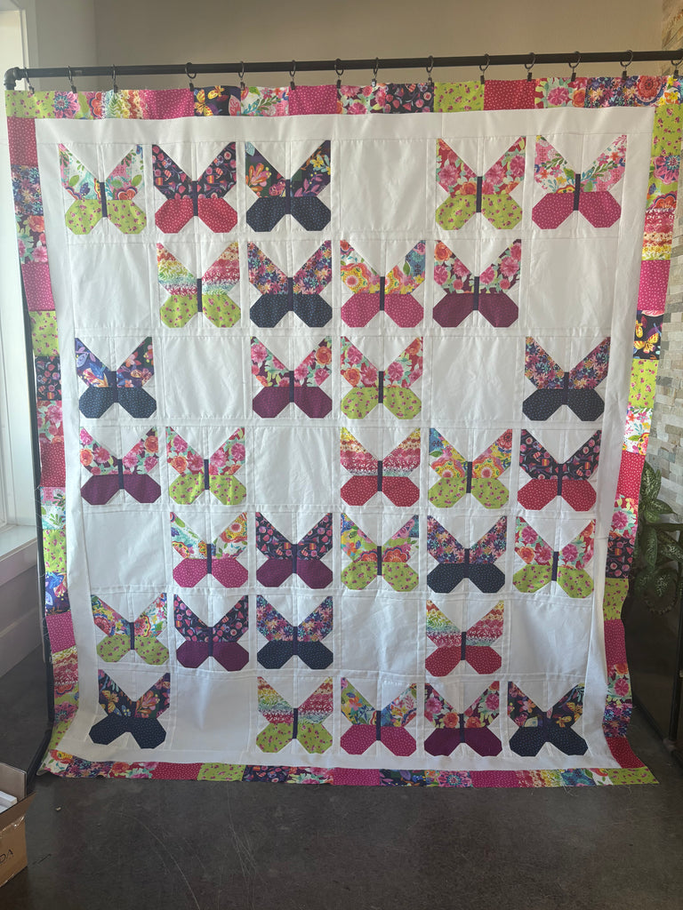 Winging It Butterfly Quilt Kit