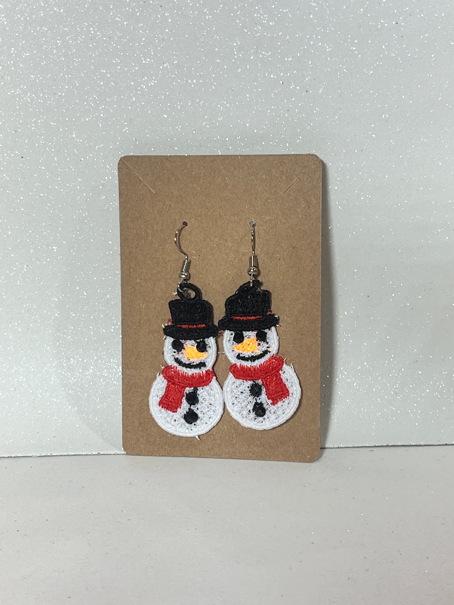 Earrings - Snowmen