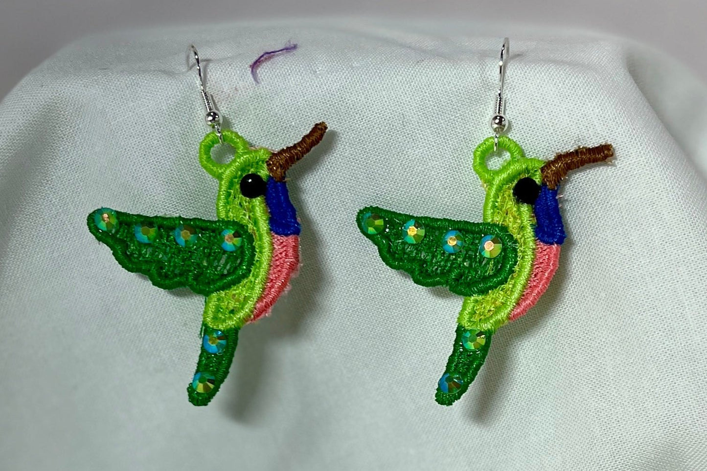 Earrings -Humming Birds