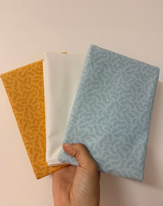 3 Yard Bundle - Bluebird Sky