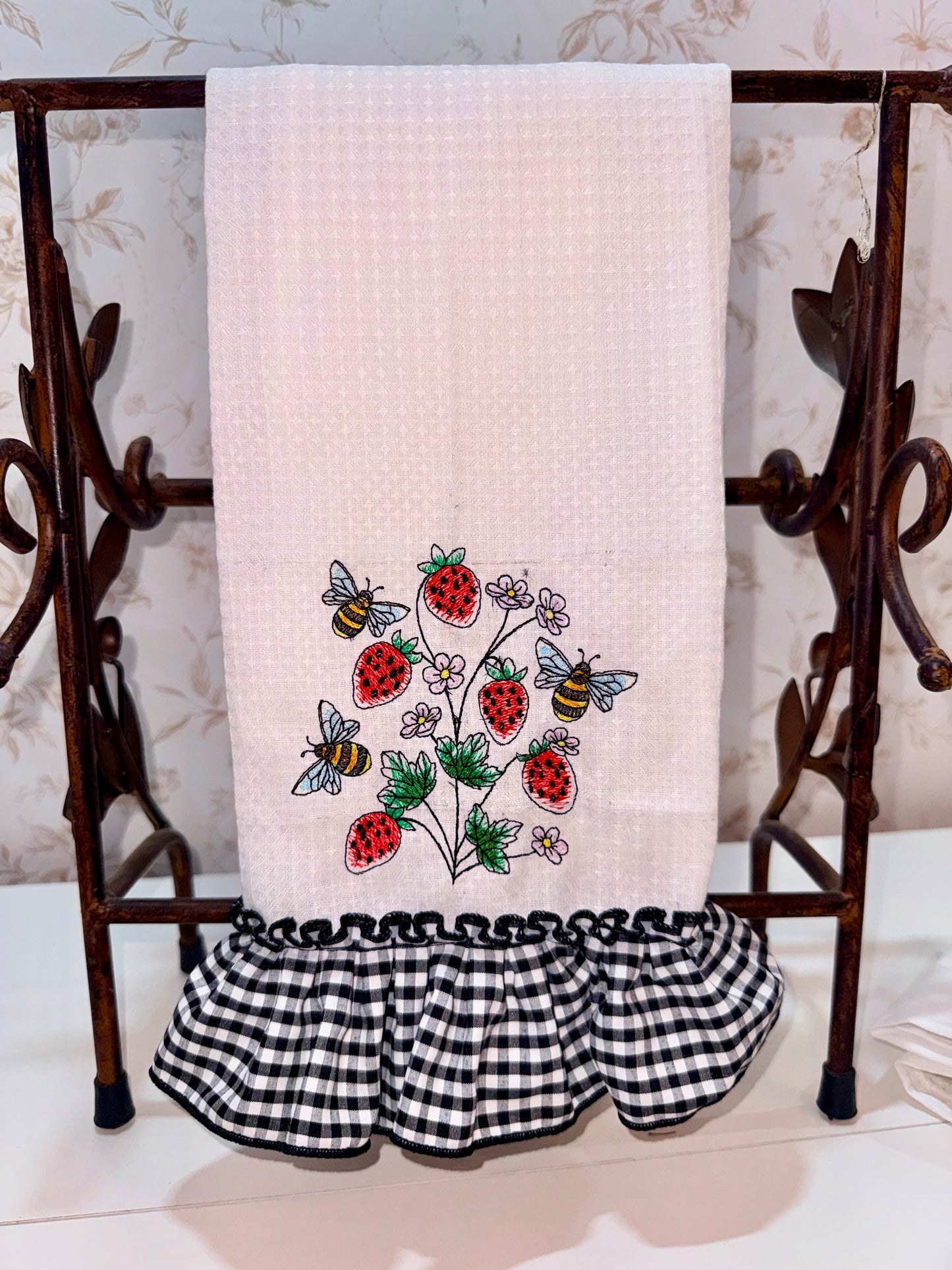 Embroidered Tea Towels
