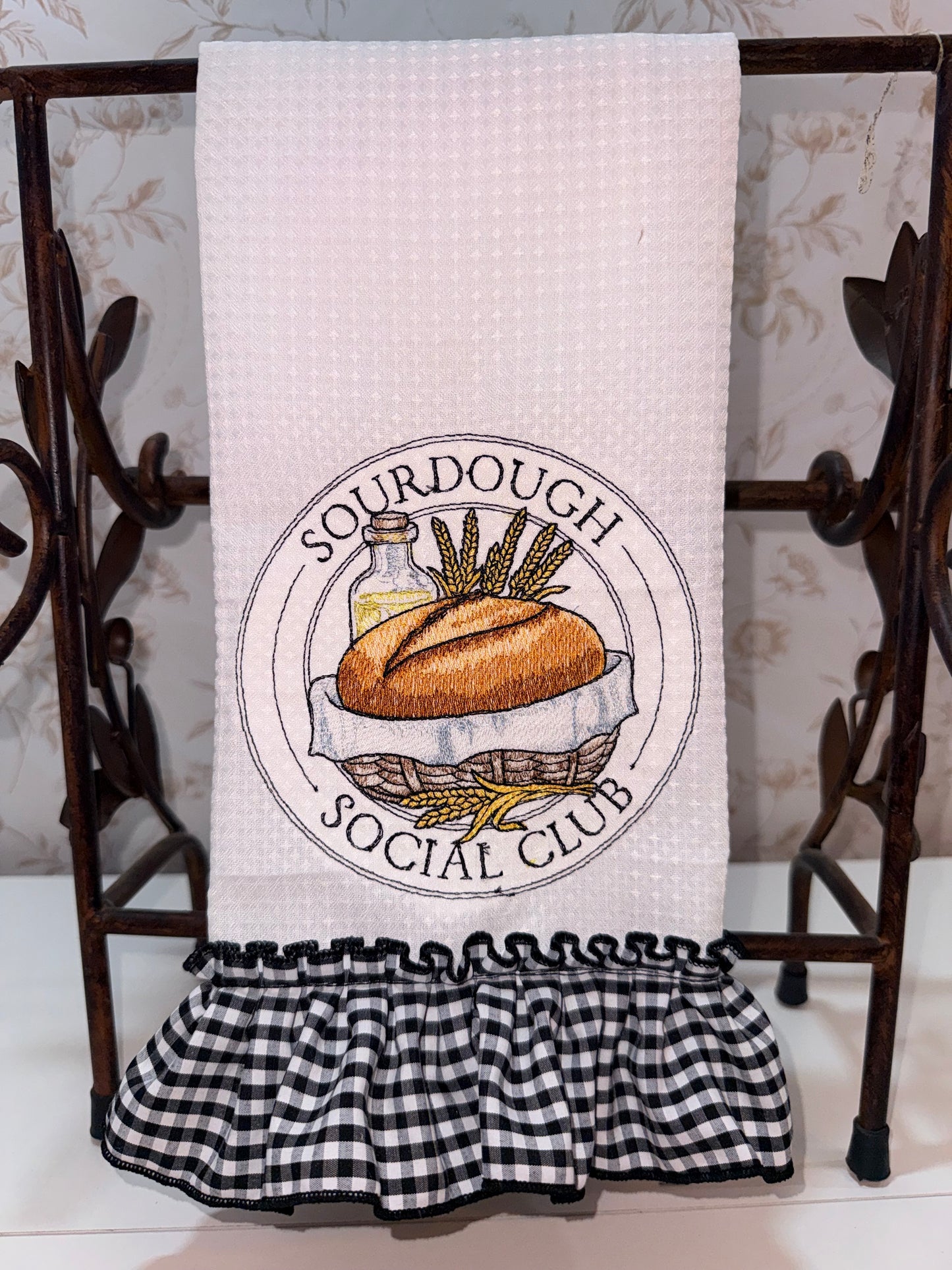 Embroidered Tea Towels
