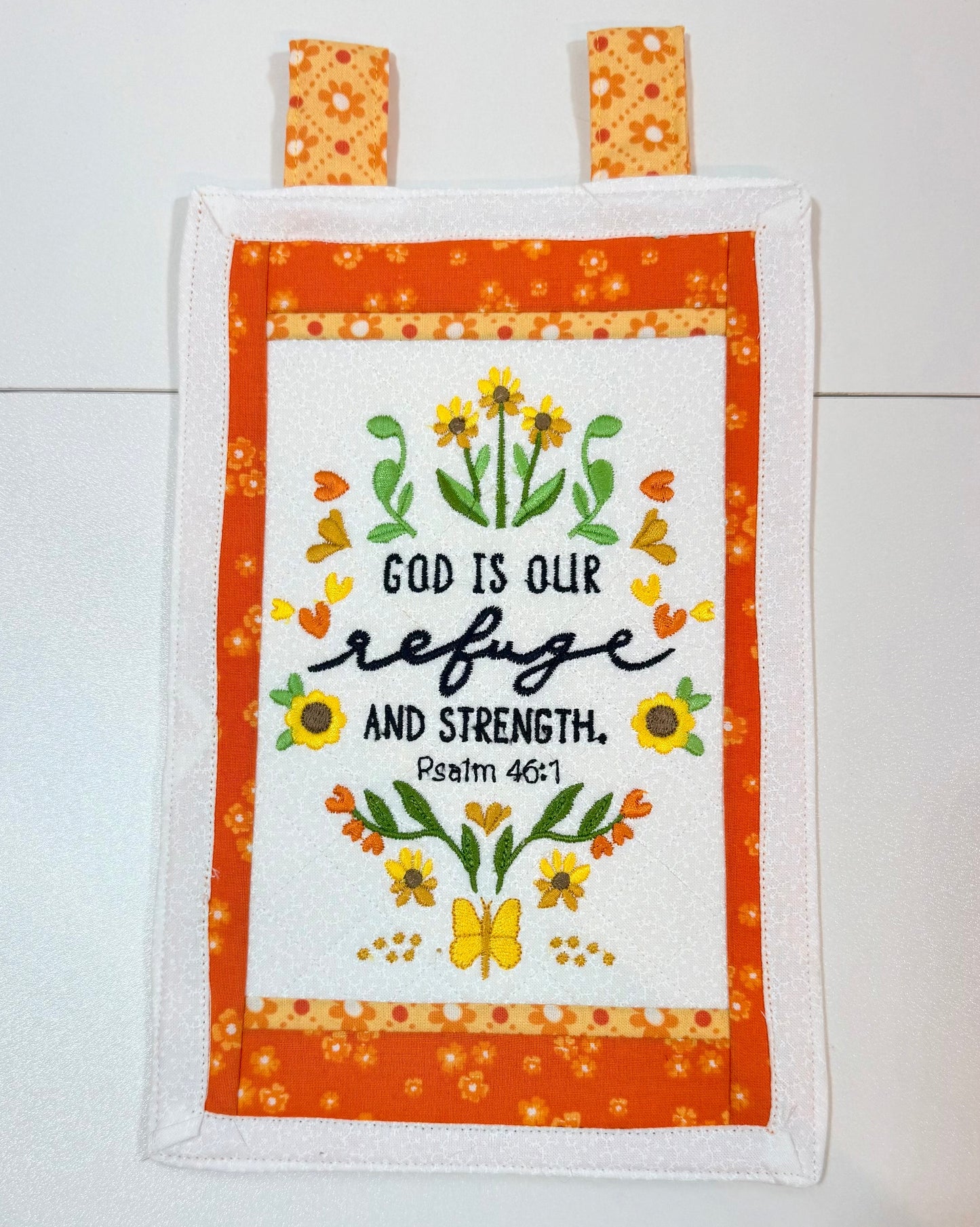 Hanging Bible Verse Quilts