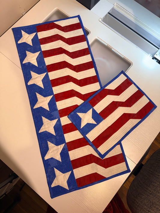 4th of July Table Runner Class