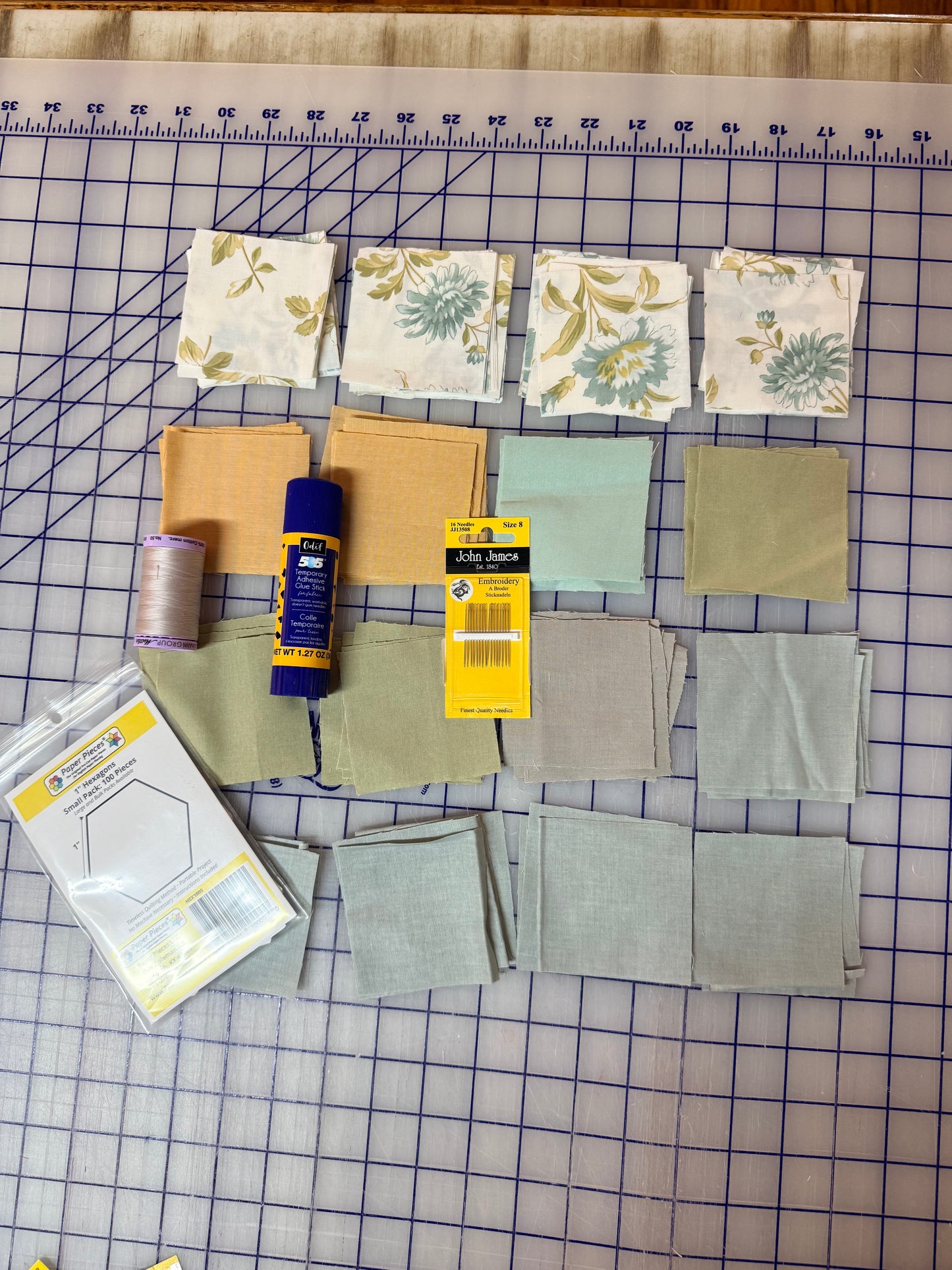 English Paper Piecing Starter Kit