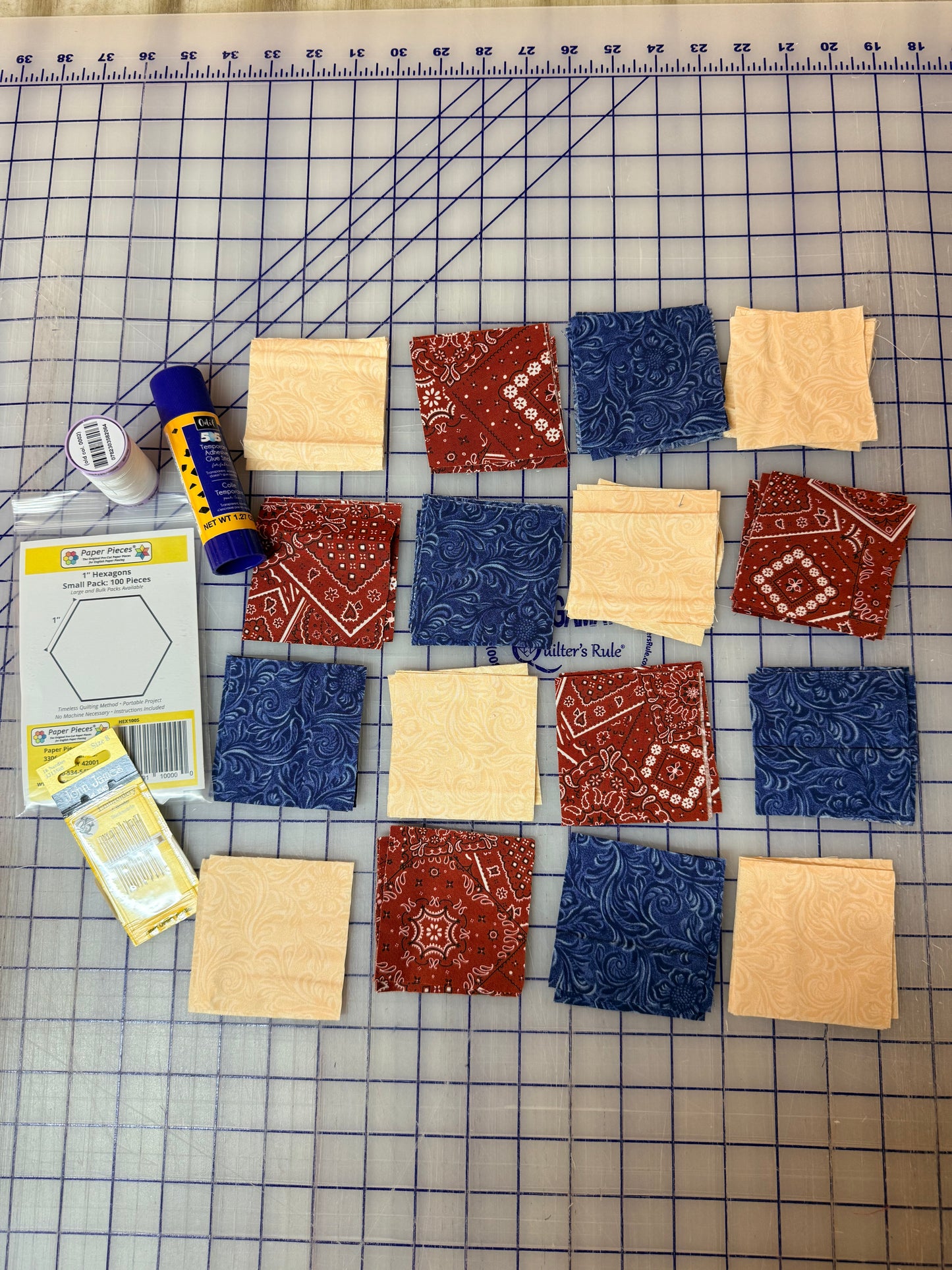 English Paper Piecing Starter Kit