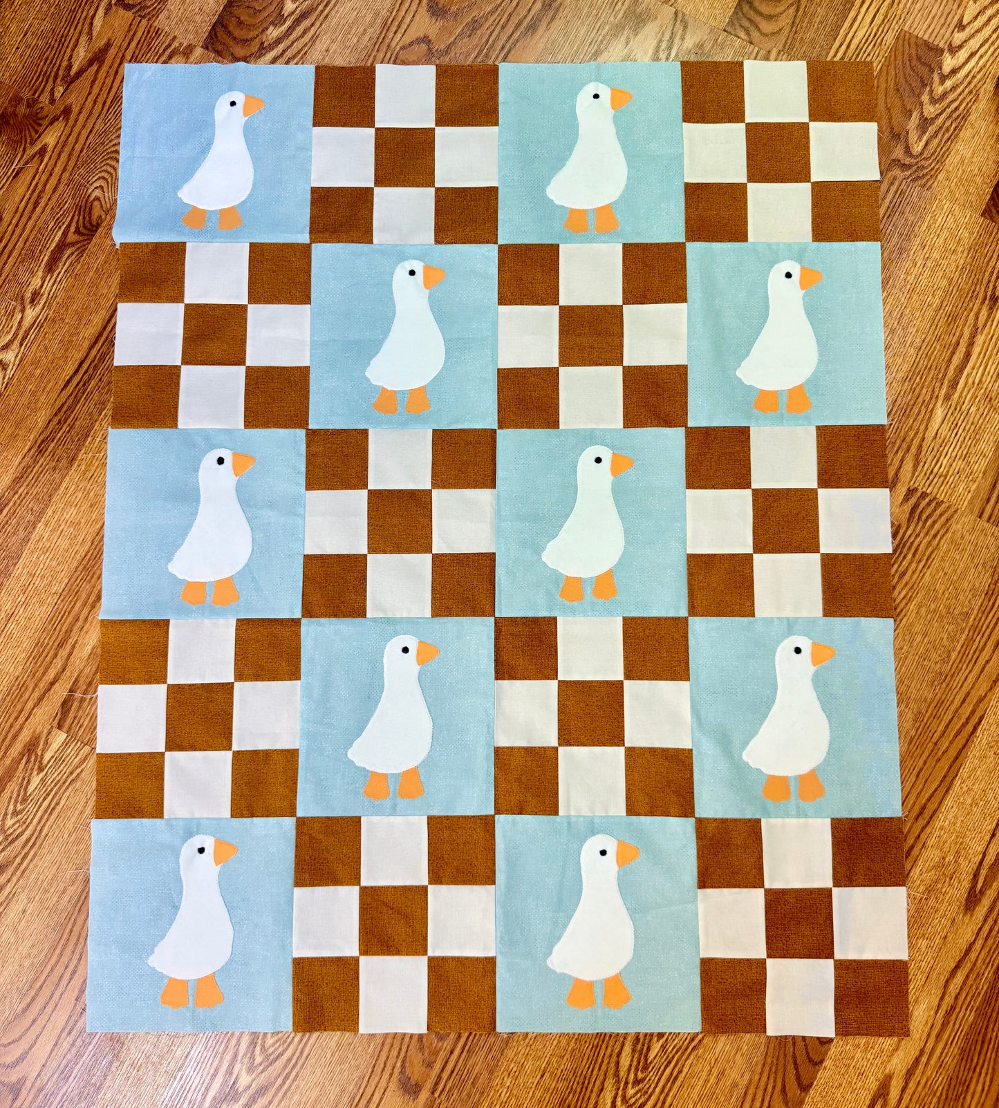 Little Waddles Baby Quilt Kit