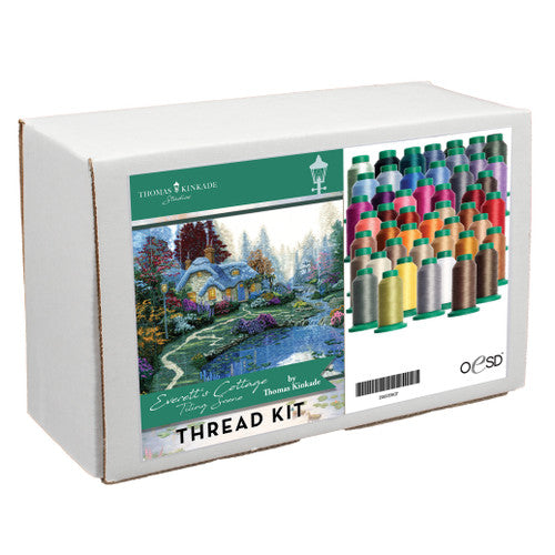 Everett's Cottage - Thomas Kinkade Thread Kit