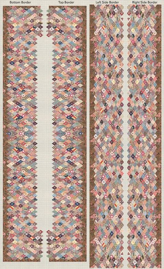 Jane Austen At Home Border Panel